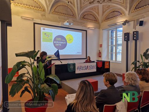 Erasmus Day, al Piazzo il “Consorzio delle Alpi” celebra i valori comunitari Erasmus Day, al Piazzo il “Consorzio delle Alpi” celebra i valori comunitari