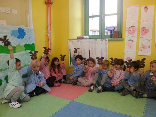 Inaugurata la nuova aula alla materna di Benna Inaugurata la nuova aula alla materna di Benna