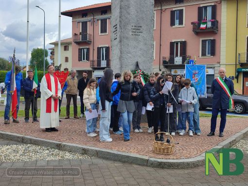 Gaglianico: "La libertà è un patrimonio da preservare" Foto e video Mattia Baù per newsbiella.it