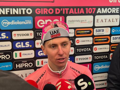 Pogacar domina nel segno di Oropa anche la tappa di Livigno