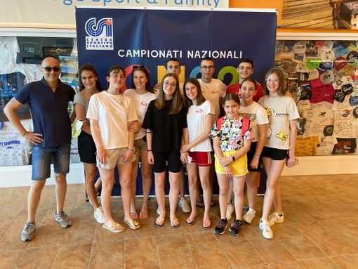 Quattro podi per In Sport Rane Rosse Valdilana ai campionati nazionali Csi