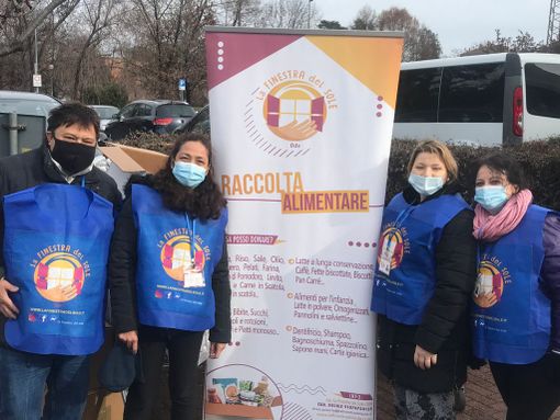 Solidarietà alle famiglie biellesi, torna la raccolta alimentare con La Finestra del Sole