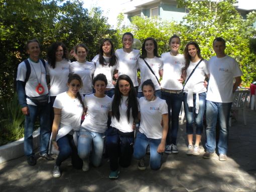 Le ragazze che hanno conquistato la medaglia di bronzo