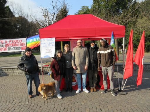 Pace in Ucraina, anche le sinistre d'opposizione di Biella e Vercelli sono scese in piazza