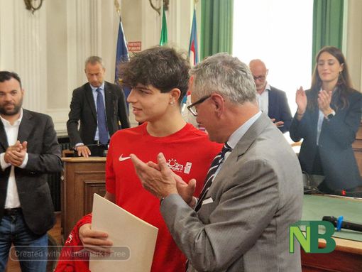 Il team under 16 pallanuoto Dynamic In Sport ricevuto in consiglio comunale a Biella FOTO Il team under 16 pallanuoto Dynamic In Sport ricevuto in consiglio comunale a Biella FOTO