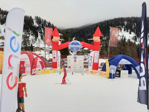 Foto Pinocchio Sugli Sci