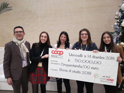 Nova Coop, 110 borse di studio ai figli dei dipendenti