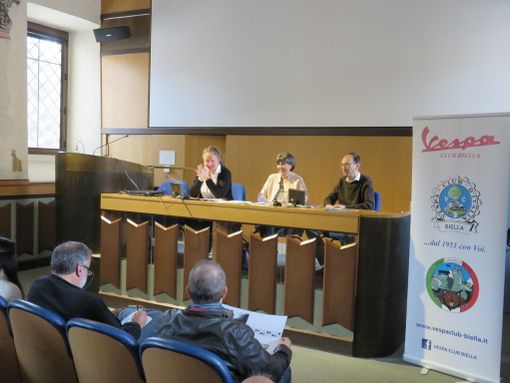 Biella: Raduno Vespa Club celebrato con monumento simbolo FOTOGALLERY VIDEO