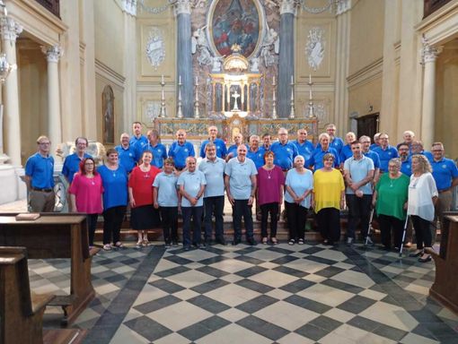Concerto al Santuario di Graglia, due cori protagonisti