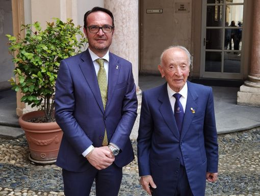 Il Sigillo della Regione al Grande Ufficiale Michele Colombino, Mosca: "Enorme soddisfazione" Il Sigillo della Regione al Grande Ufficiale Michele Colombino, Mosca: "Enorme soddisfazione"