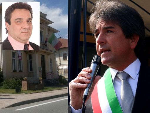 Robertino Siviero e il sindaco Roberto Pella
