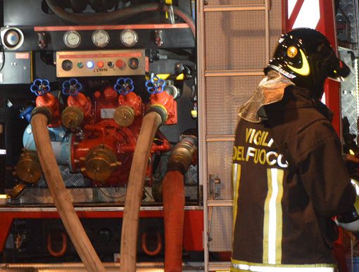 Andorno: A fuoco negozio di fiori Andorno: A fuoco negozio di fiori