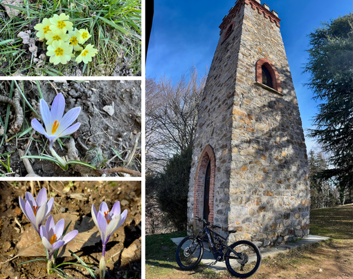 Biellese in e-bike: i primi segnali di primavera fra Valle Oropa e Valle Elvo