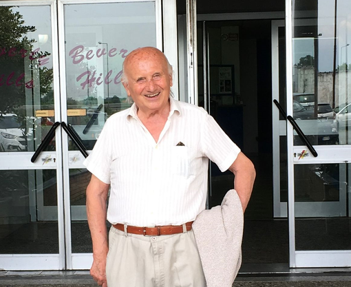 In foto Italo Caucino, il fondatore dello Sporting Club di Santhià In foto Italo Caucino, il fondatore dello Sporting Club di Santhià