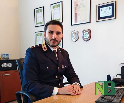 In foto il commissario capo Filippo Barba, dirigente da oltre un anno della Divisione Anticrimine della Questura di Biella