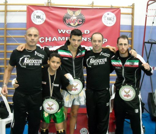 Ingrasciotta campione mondiale di Kick Boxing