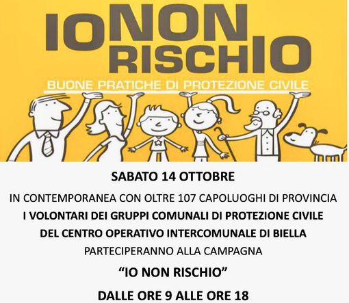 Con "Io non rischio" Protezione Civile e "Gli Orsi" insieme per la prevenzione