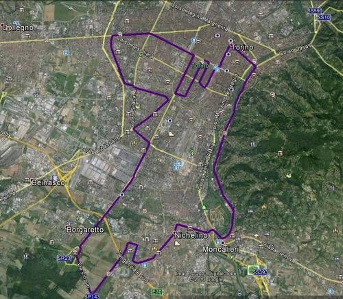 Il nuovo percorso della Turin Marathon