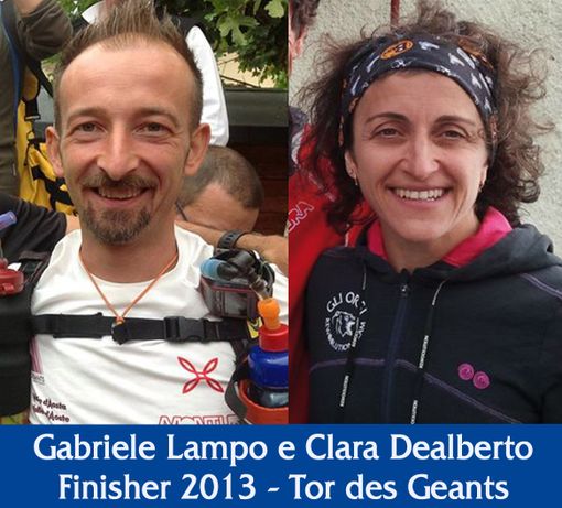 Gabriele Lampo e Claudia Dealberto
