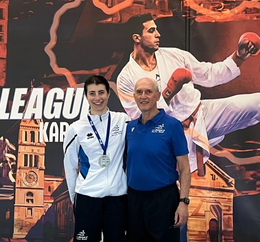 Karate, Marta Buono brilla tra Messina e Rabat: argento agli Open League Karate, Marta Buono brilla tra Messina e Rabat: argento agli Open League
