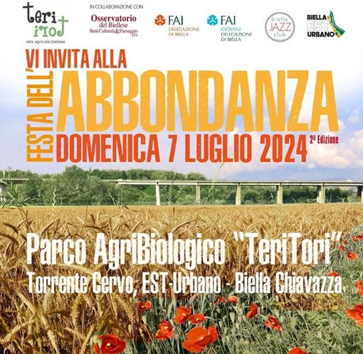 “Terra, Territorio e Tavola”: a Biella la festa dell’Abbondanza. “Terra, Territorio e Tavola”: a Biella la festa dell’Abbondanza.