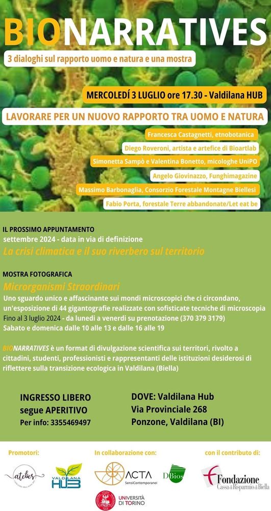 Uomo e Natura si incontrano: prosegue a Valdilana la rassegna BIO-Narratives.