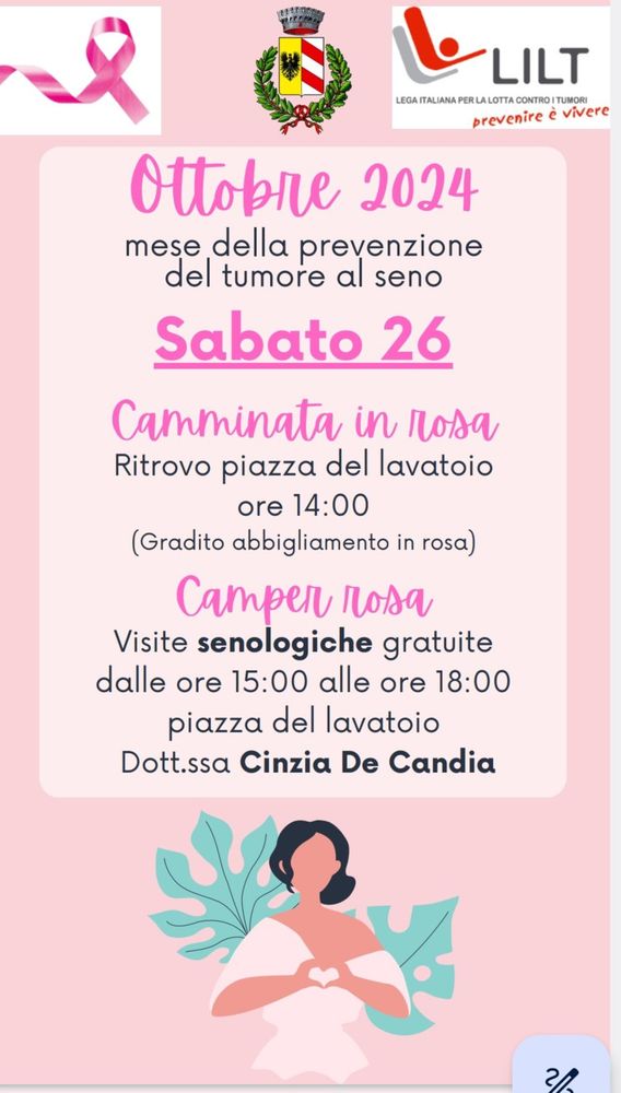 A Verrone la "Camminata in rosa"