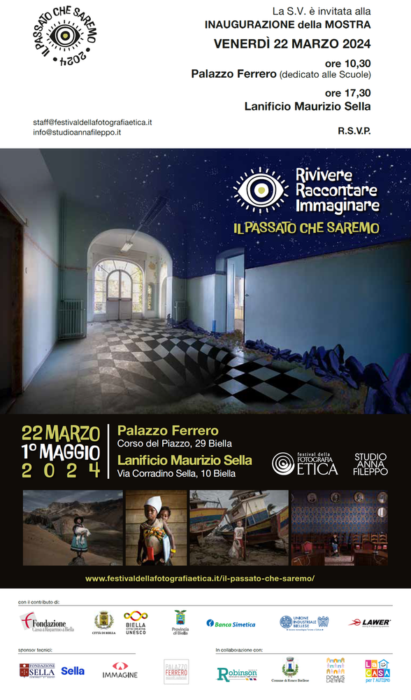 "Il passato che saremo", l'inaugurazione venerdì