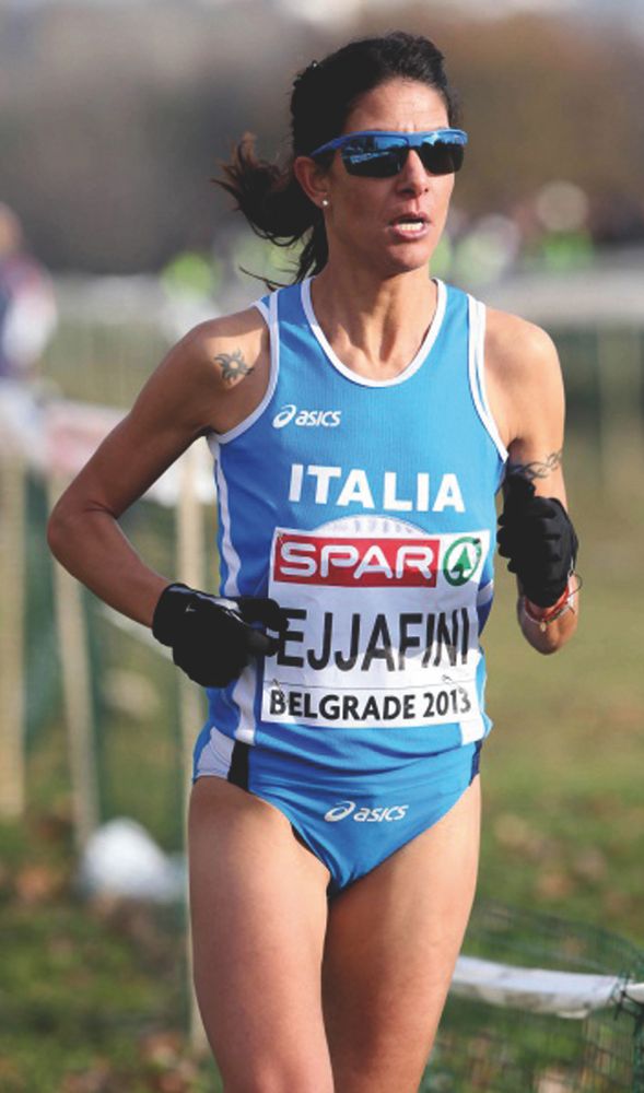 Atletica Leggera - Nadia Ejjafini ai piedi del podio agli italiani di mezza maratona