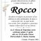Rocco Amoruso, ringraziamento