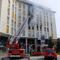 Vigliano, domato l’incendio al condominio vicino al Municipio: 7 persone intossicate (servizio di Mattia Baù per newsbiella.it)