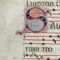 Nell’immagine: l’incipit, “S”, in Giampaolo Mele (a cura di), Die ac Nocte. I Codici Liturgici di Oristano dal Giudicato di Arborea all’età spagnola (secoli XI-XVII), Cagliari: AMD Edizioni, 2009