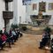 Nell’immagine di repertorio, partecipanti alla recita del santo Rosario a canton Gurgo di Pettinengo
