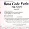 Rosa Coda Fatin, ved. Negro