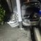 Vigliano, auto finisce contro un palo della luce FOTO Vigliano, auto finisce contro un palo della luce FOTO
