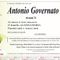 Antonio Governato Antonio Governato