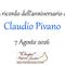 Claudio Pivano - Anniversario