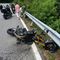 Motociclista cade lungo la strada della Serra, interviene il 118