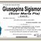 Giuseppina Sigismondi Suor Maria Pia Giuseppina Sigismondi Suor Maria Pia