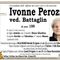 Ivonne Perozzo, ved. Battaglin Ivonne Perozzo, ved. Battaglin