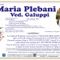 Maria Plebani, ved. Galuppi Maria Plebani, ved. Galuppi