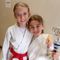 Dragon's Karate Giovani promesse, nella foto Lorenzonetto Zoe e Pacchielle Eleonora