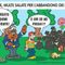 Abbandonare i rifiuti conviene? Nel Biellese costa caro - Illustrazione di Giovanni Cavallo Abbandonare i rifiuti conviene? Nel Biellese costa caro - Illustrazione di Giovanni Cavallo