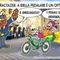 A Biella biciclette da record: il doping è nel motore - Illustrazione di Giovanni Cavallo A Biella biciclette da record: il doping è nel motore - Illustrazione di Giovanni Cavallo