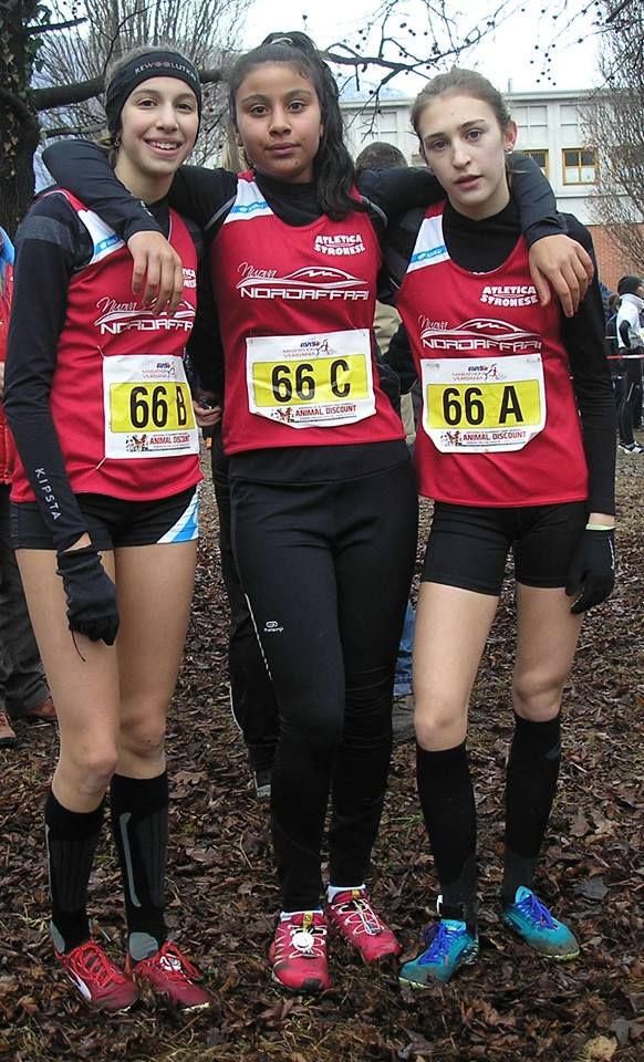 Le atlete della Stronese