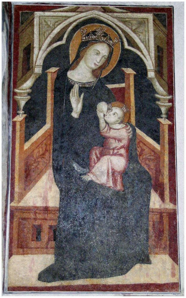 La Madonna Lactans nel sacello di Santa Maria del Monte di Oropa