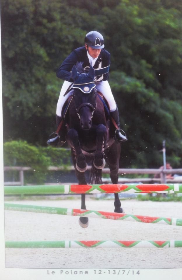 Edoardo Barbieri in sella al suo Pannocchia vince la gara di salto a Pallarè Edoardo Barbieri in sella al suo Pannocchia vince la gara di salto a Pallarè