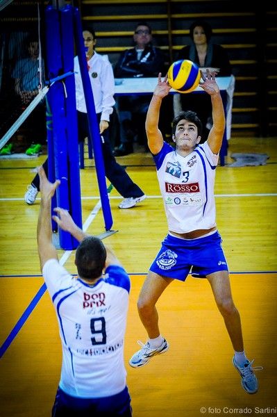 Marco Colombo, palleggiatore del Biella Volley (Foto Sartini)