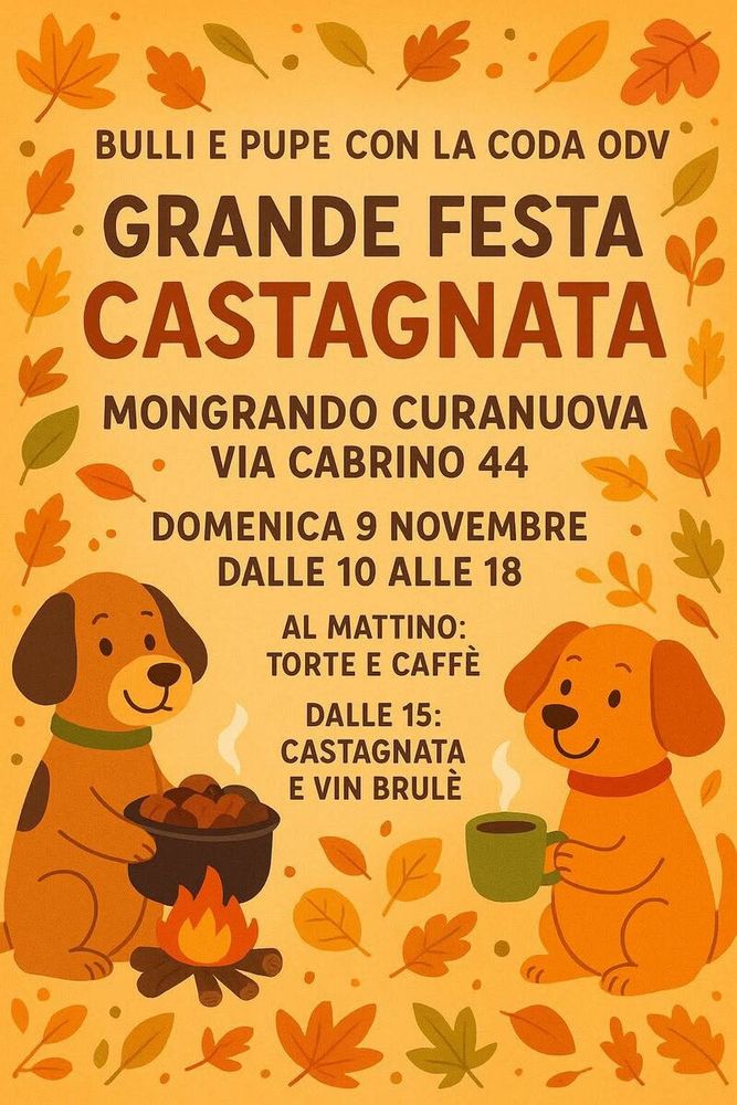 Bulli e Pupe con la Coda vi aspetta al  Charity shop a Mongrando