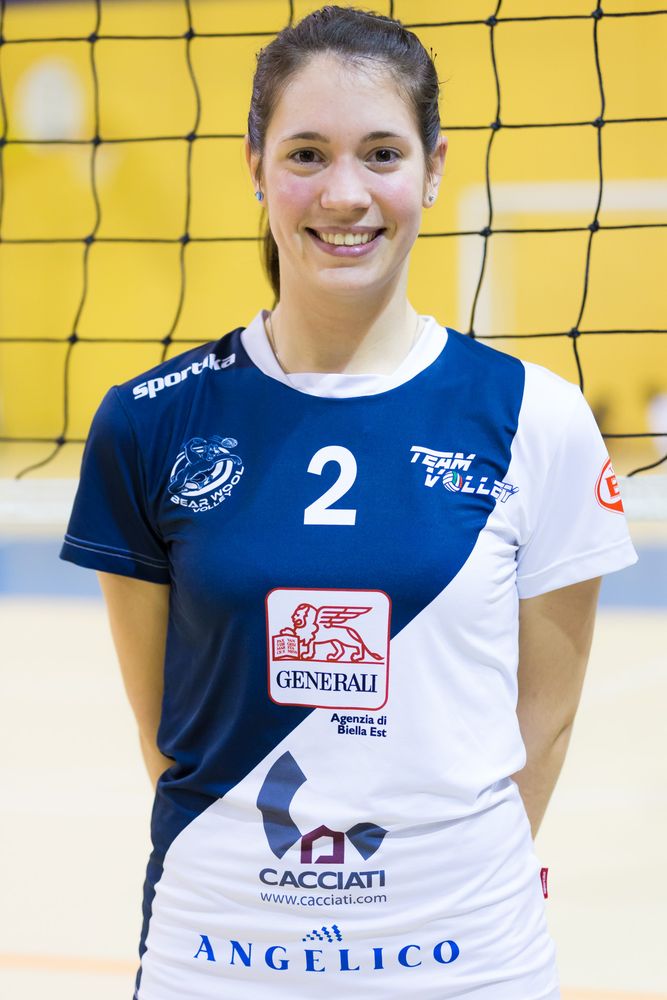 Michela Demartini dell'Angelico Teamvolley